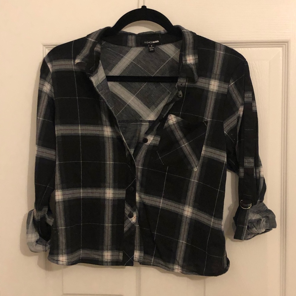 Cropped Flannel